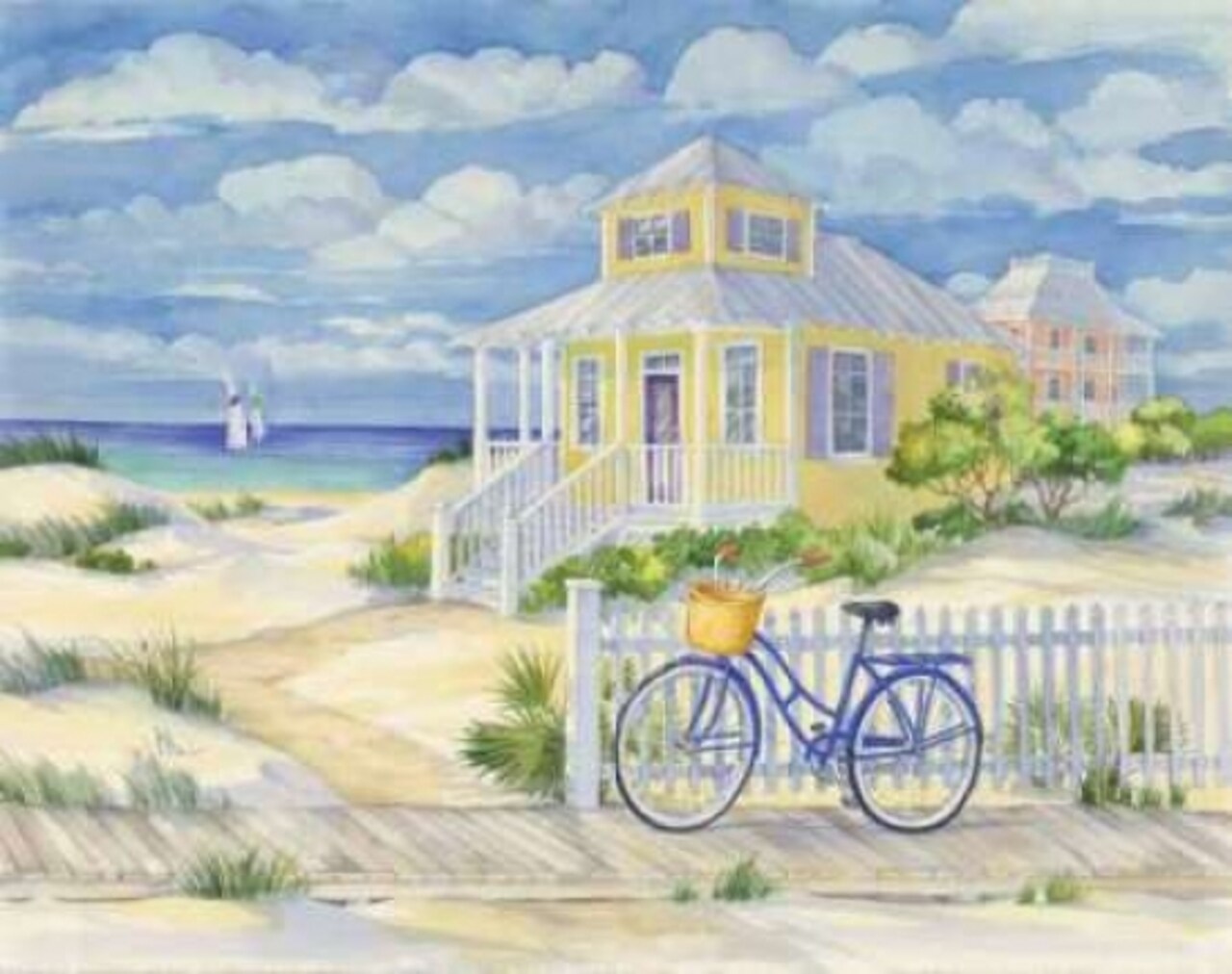 Beach Cruiser Cottage II Poster Print by Paul Brent - Item # VARPDXBNT249
